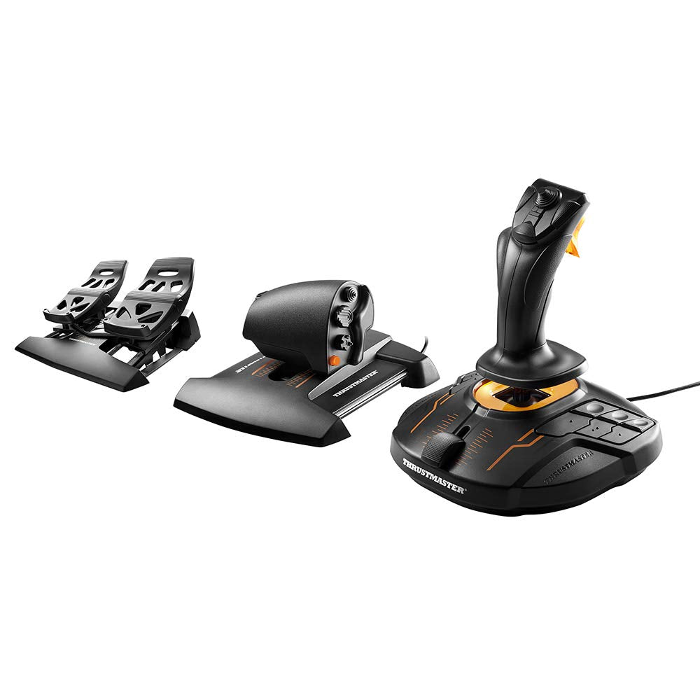 Thrustmaster USB T16000M FCS Flight Pack  (Joystick, Throttle and Rudder Pedals)